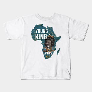 Young King Africa Kids T-Shirt